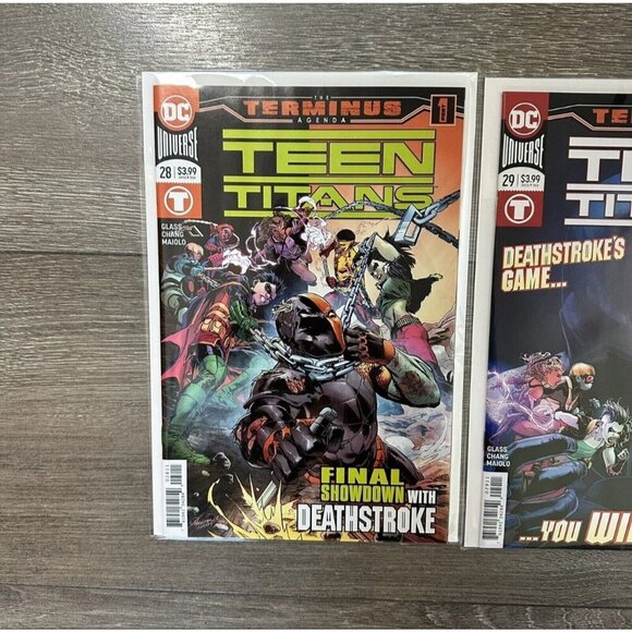 Teen Titans The Terminus Agenda #28 #29 #30 DC Comics Universe VG - Picture 2 of 4